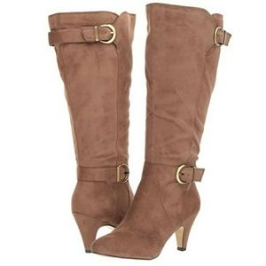 Bella Vita Women's Toni II Plus Harness Boot | Tall Shaft Boot With Buckle Detail & Dress Heel